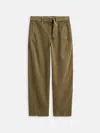 Alex Mill 9th Street Pant In Fine Wale Cord In Green