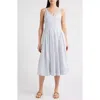 Alex Mill Abby Stripe Cotton Poplin Fit & Flare Dress