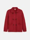 Alex Mill Ada Sweater Jacket In Cotton In Brown