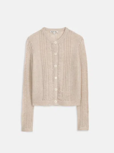 Alex Mill Addison Cardigan In Champagne