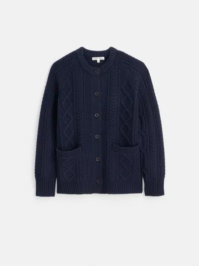 Alex Mill Agnes Cardigan In Navy