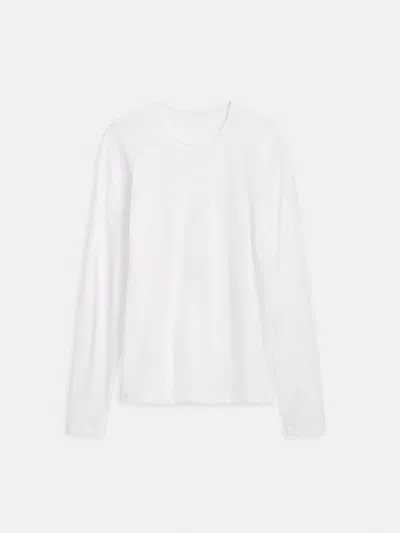 Alex Mill Airspun Tee In Cotton In White