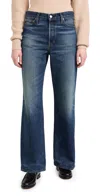 Alex Mill Alek Relaxed Wide Leg Pants Paris Medium Wash In Paris Medium Wash