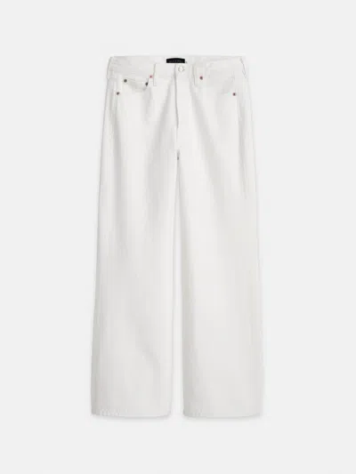 Alex Mill Alek Wide Leg Jean In Sea Salt