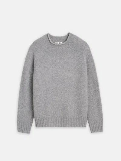 Alex Mill Alex Rollneck Sweater In Alpaca In Heather Grey