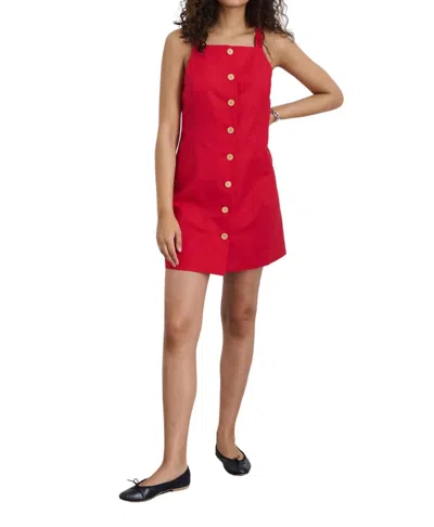 Alex Mill Alexis Dress In Crimson
