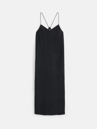 Alex Mill Alexis Dress In Lyocell In Rich Black