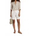 Alex Mill Ali Striped Top In Cotton Voile In Neutral