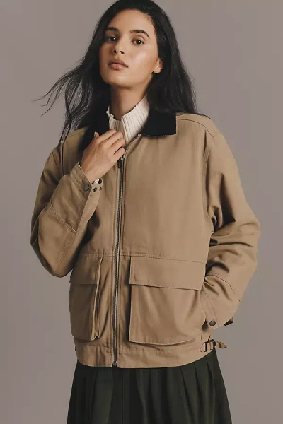 Alex Mill Alison Utility Jacket In Brown