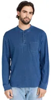 Alex Mill Allen Henley Indigo In Indigo