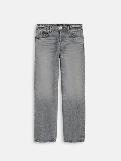 Alex Mill Am Relaxed Straight 5 Pocket Jean In Gray