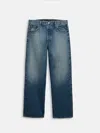 Alex Mill Am Relaxed Straight 5 Pocket Jean In Antique Indigo