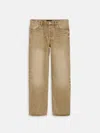 Alex Mill Am Relaxed Straight 5 Pocket Jean In Brown