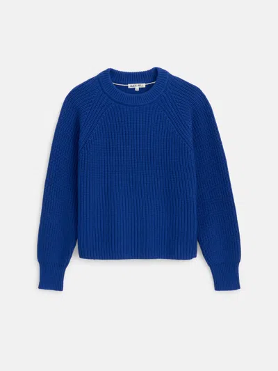 Alex Mill Amalie Pullover Sweater In Imperial Blue