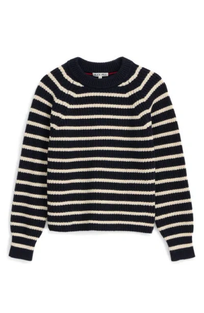 Alex Mill Amalie Sweater In Stripe In Navy/white