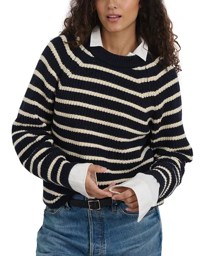 Alex Mill Amalie Sweater In Stripe In Navy/white