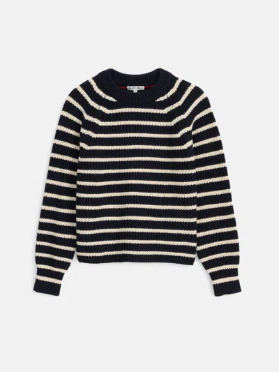 Alex Mill Amalie Sweater In Stripe In Navy/white