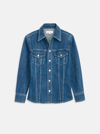 Alex Mill Annabelle Shirt In Denim