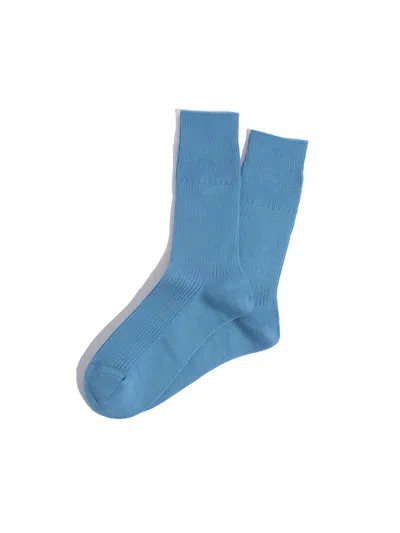 Alex Mill Anonymousism Brilliant Crew Sock In Blue