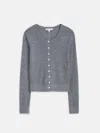 ALEX MILL AVA CARDIGAN IN EXTRAFINE MERINO WOOL