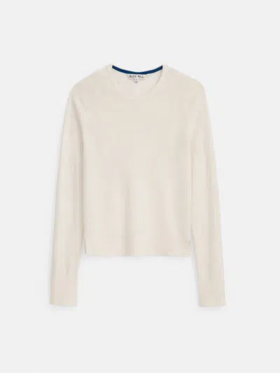 Alex Mill Ava Sweater Tee In Ivory