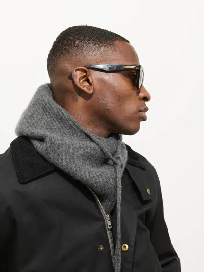 Alex Mill Balaclava In Cashmere In Heather Grey