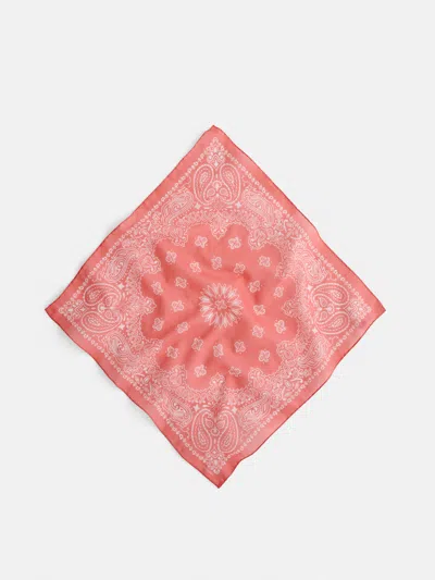 Alex Mill Bandana In Cotton Voile In Pink