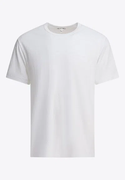 Alex Mill Basic Crewneck T-shirt In White
