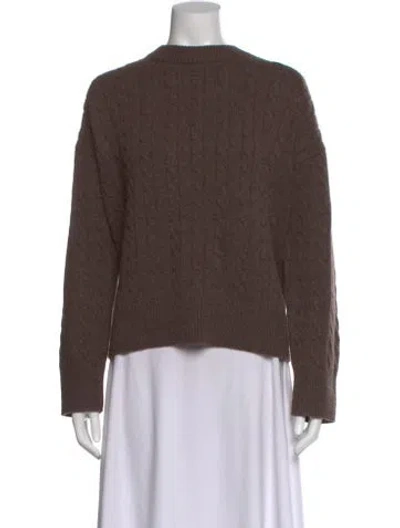 Pre-owned Alex Mill Bateau Neckline Sweater In Brown