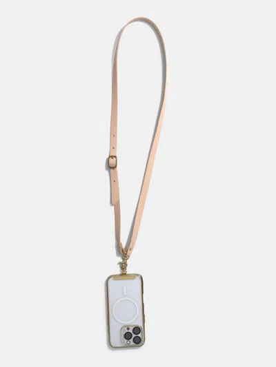 Alex Mill Billykirk X   Leather Phone Lanyard In Brown