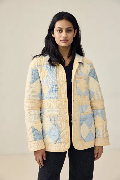 Alex Mill Blank Supply X  Rework Jacket In Quilt Pattern #53