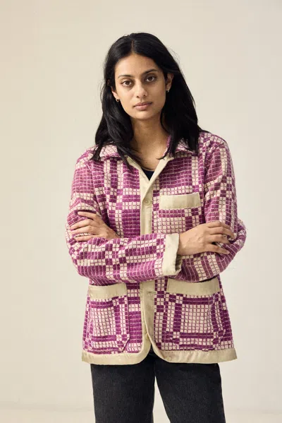 Alex Mill Blank Supply X  Rework Jacket In Quilt Pattern #54