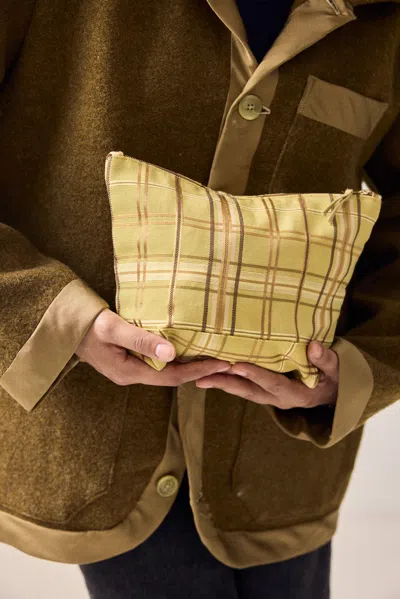 Alex Mill Blank Supply X  Rework Pouch In Pattern #3