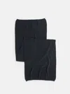 Alex Mill Blanket Scarf In Cotton Cashmere In Black