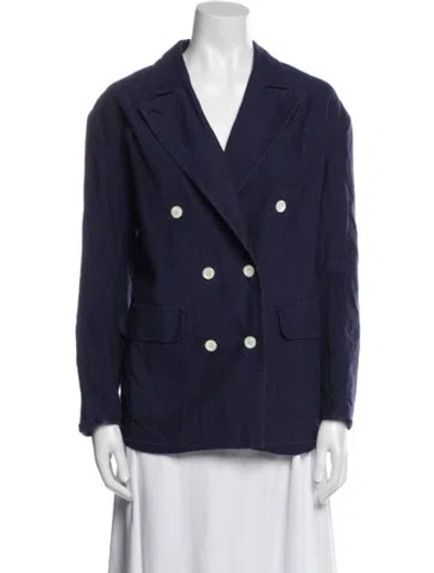 Pre-owned Alex Mill Blazer In Blue