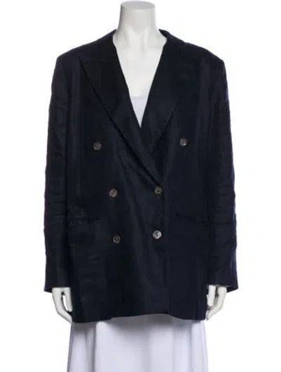 Pre-owned Alex Mill Blazer In Blue