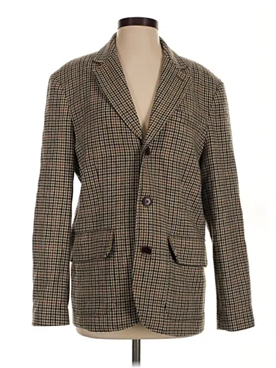 Pre-owned Alex Mill Blazer Jacket In Brown