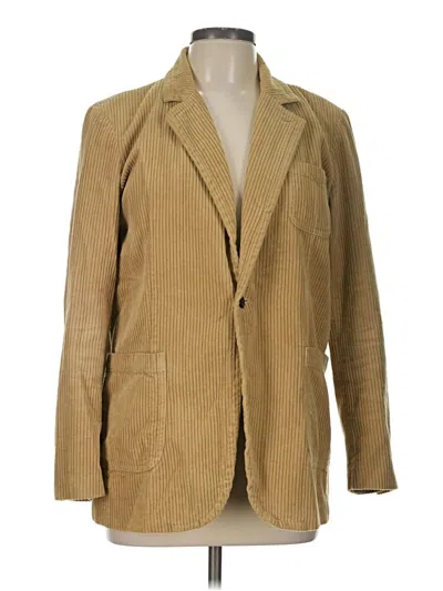 Pre-owned Alex Mill Blazer Jacket In Tan