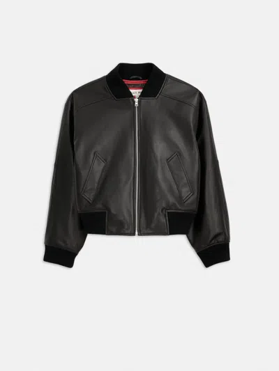 Alex Mill Bowery Street In Leather In Black