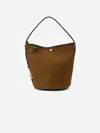 Alex Mill Brady Frome Canvas Shoulder Bag In Dark Brown