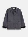 Alex Mill Britt Work Jacket In Herringbone In Pebble