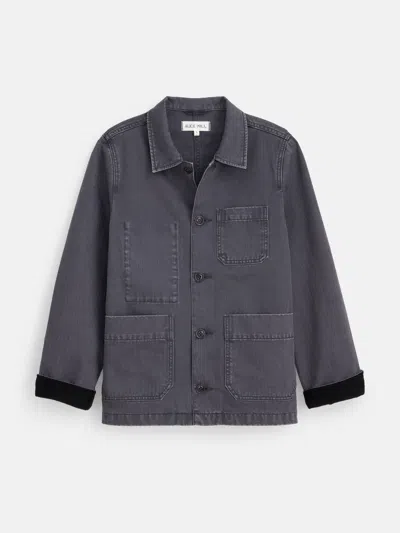 Alex Mill Britt Work Jacket In Herringbone In Pebble