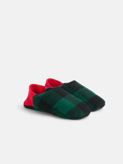 Alex Mill Buffalo Check House Shoe In Multi
