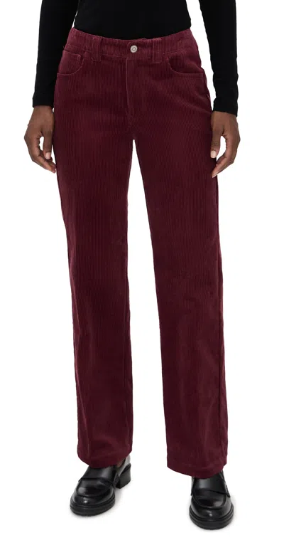 Alex Mill Camden Corduroy Pants Burgundy