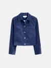Alex Mill Camden Jacket In Corduroy In Dusty Blue