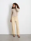 Alex Mill Camden Cotton-corduroy Straight-leg Pants In Light Bone