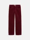 Alex Mill Camden Pant In Corduroy In Red