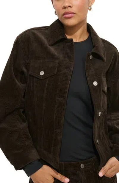 Alex Mill Camden Rider Corduroy Jacket In Brown