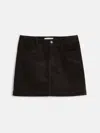 Alex Mill Camden Skirt In Corduroy In Chocolate
