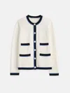 ALEX MILL CAMILLE TIPPED CARDIGAN